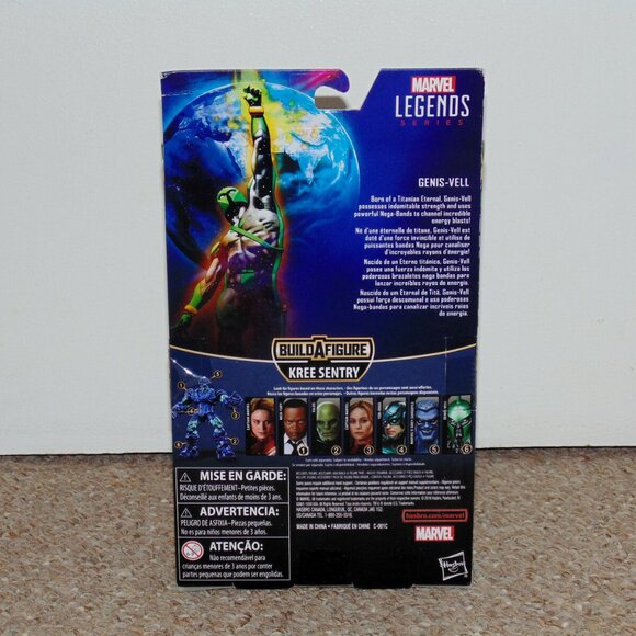 2018 Hasbro Marvel Legends Genis-Vell MIB Brand New BAF Kree Sentry - Picture 2 of 10